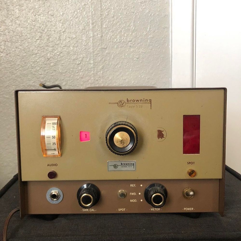 Browning Eagle S-23 Transmitter 23 Channel CB Radio For Parts